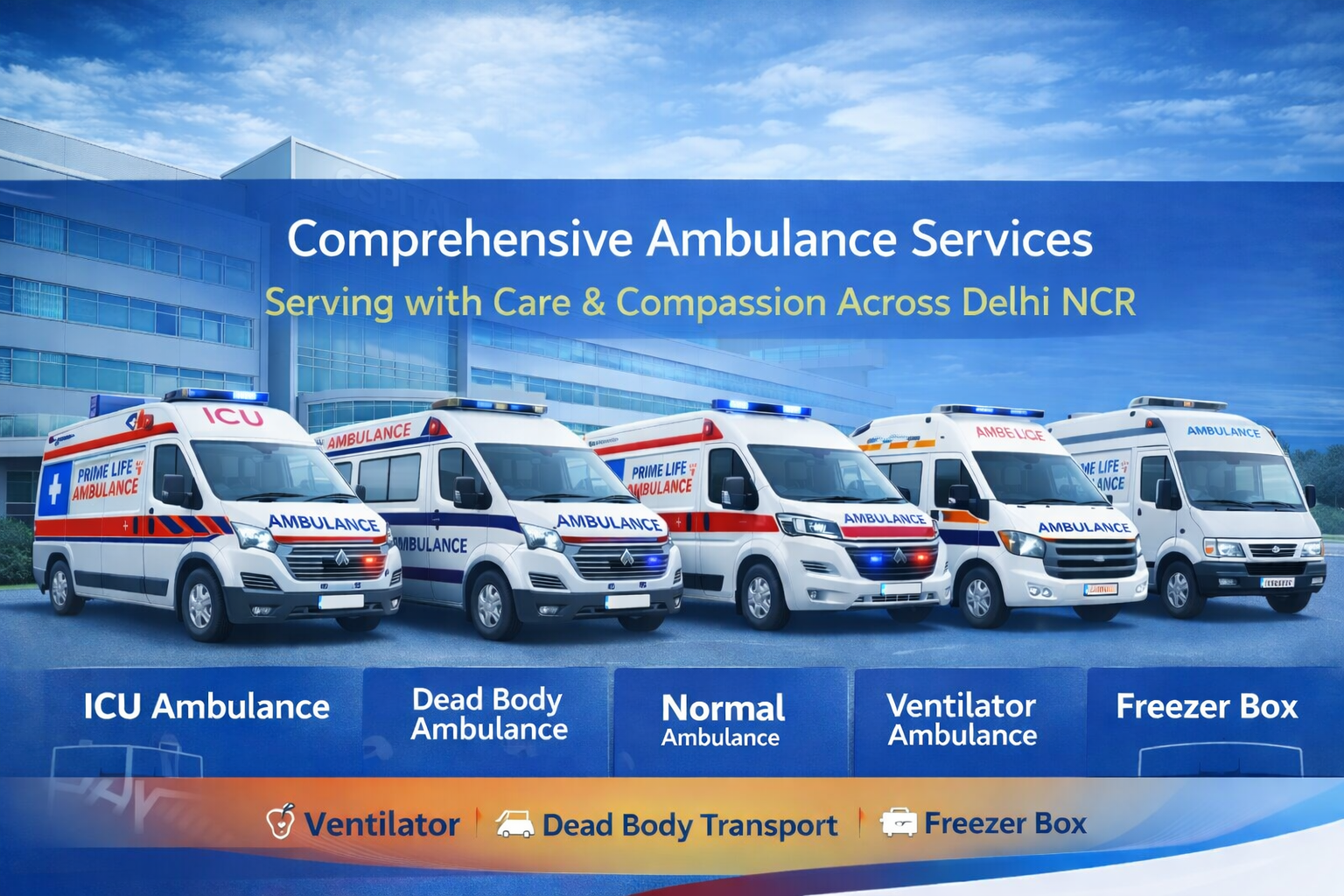 delhi ambulance service